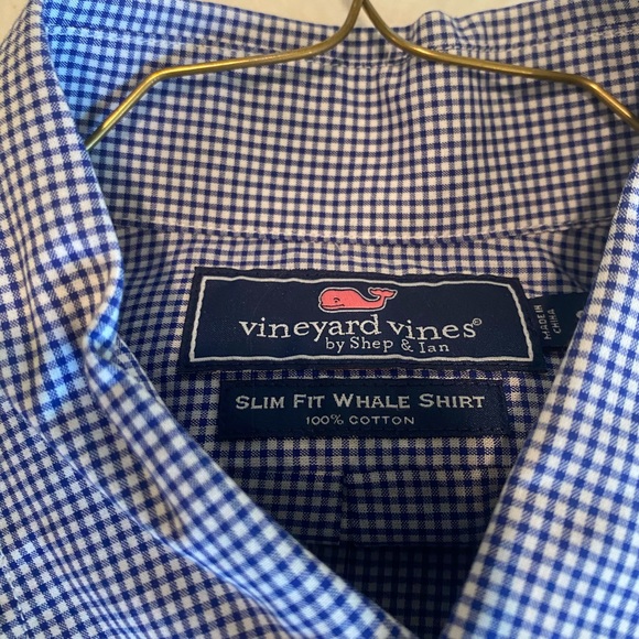 Vineyard Vines Slim Fit Whale Button Down Shirt - Picture 4 of 5